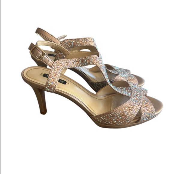 Alex Marie Rose Gold Heels - Picture 2 of 5